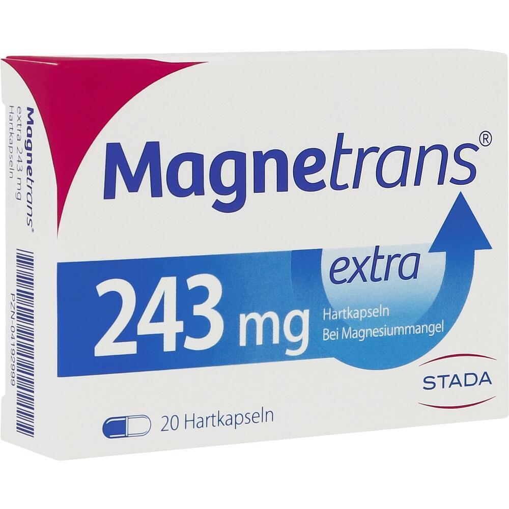 Eine Packung Magentabletten mit 243 mg von Stada.