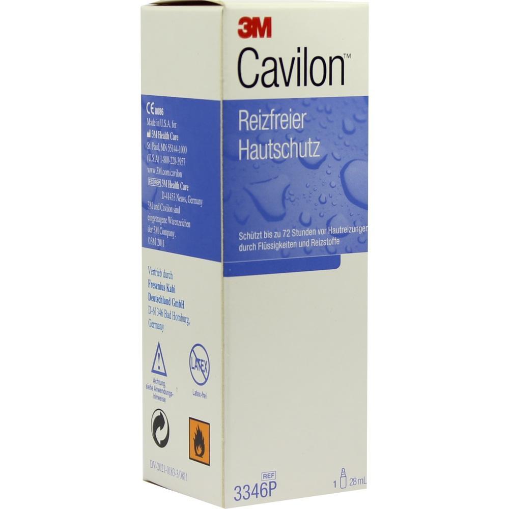 Eine Packung von Cavilon reizfreiem Hautschutz, der bis zu 72 Stunden sch&uuml;tzt.