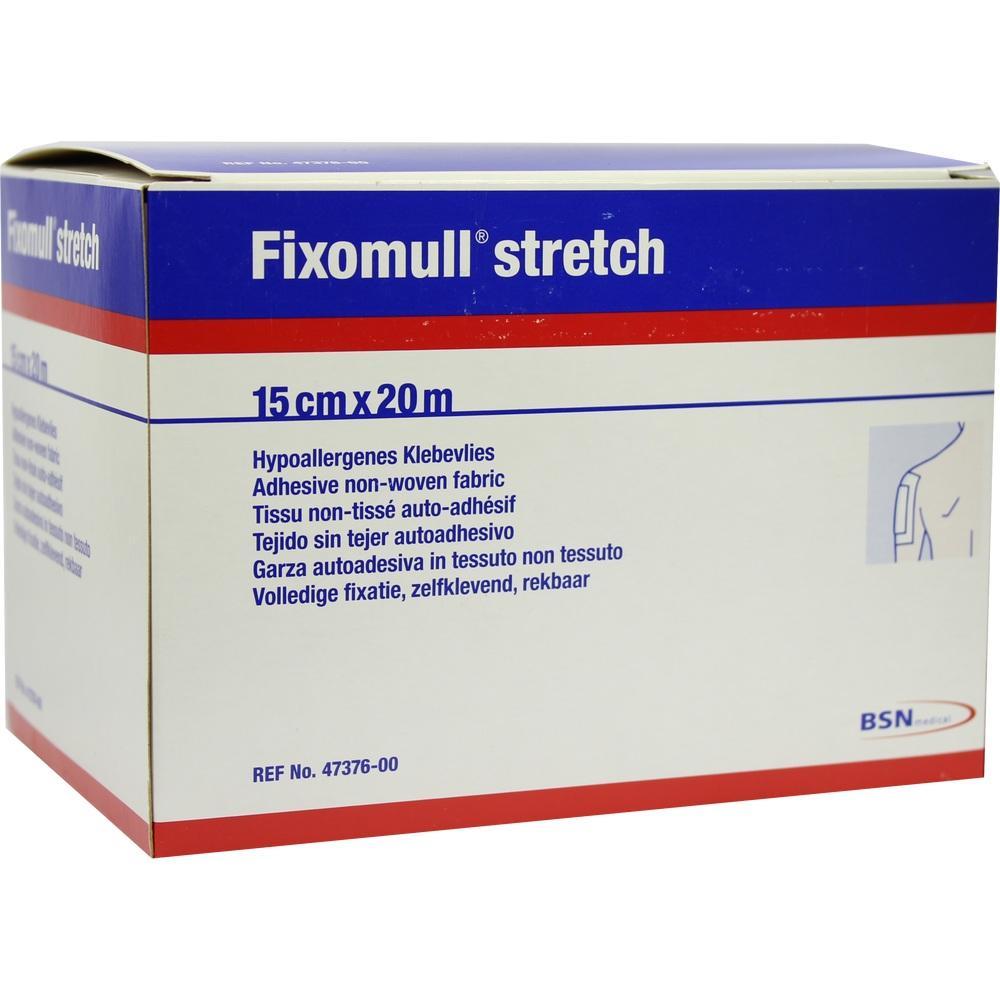 Eine Packung Fixomull stretch Klebevlies, 15 cm x 20 m.