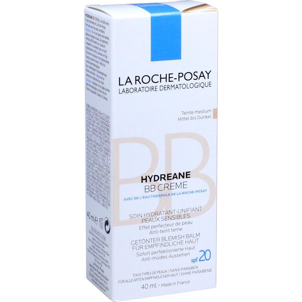 Eine wei&szlig;e Verpackung mit La Roche-Posay Hydreane BB Creme f&uuml;r empfindliche Haut.