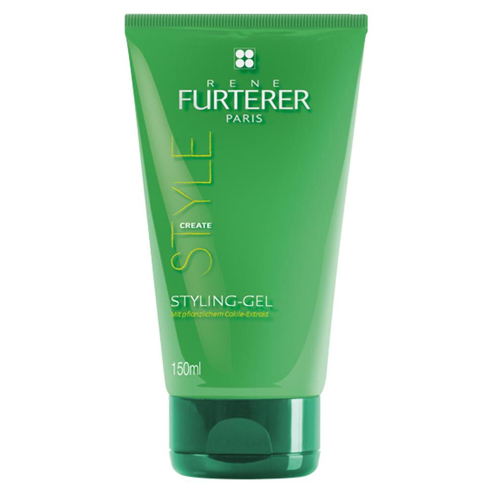 Eine gr&uuml;ne Tube mit Styling-Gel steht im Bild.