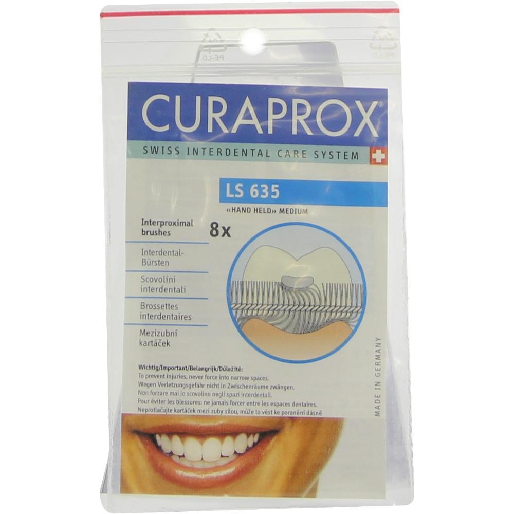 Verpackung von CURAPROX Interdentalb&uuml;rsten f&uuml;r Zahnpflege.