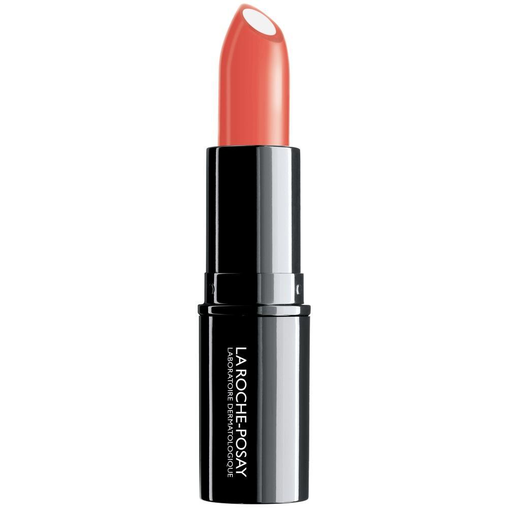 Ein roter Lippenstift in einer schwarzen H&uuml;lle.