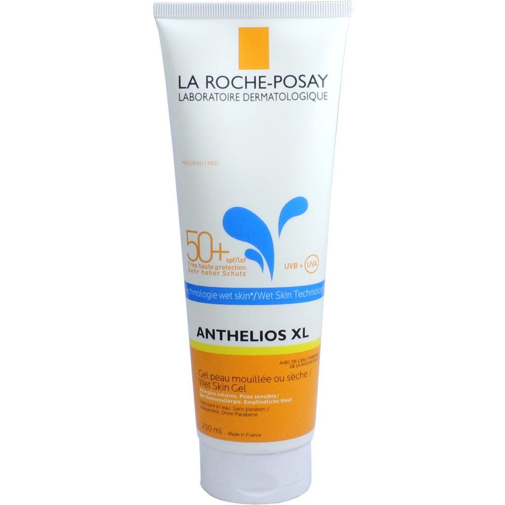 Sonnencreme-Tube von La Roche-Posay, LSF 50+, f&uuml;r nasse oder trockene Haut.