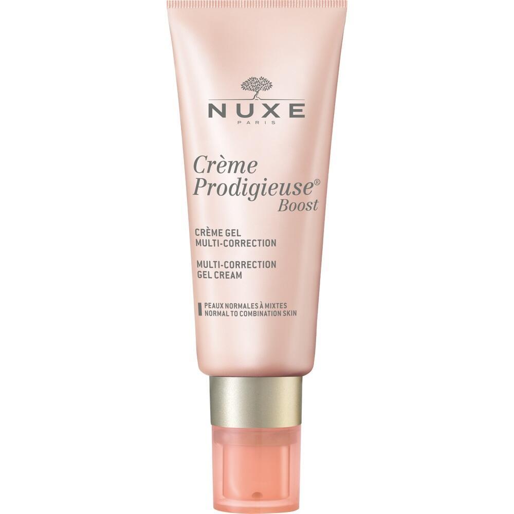 Eine rosa Tube NUXE Cr&egrave;me Gel f&uuml;r normale bis Mischhaut.