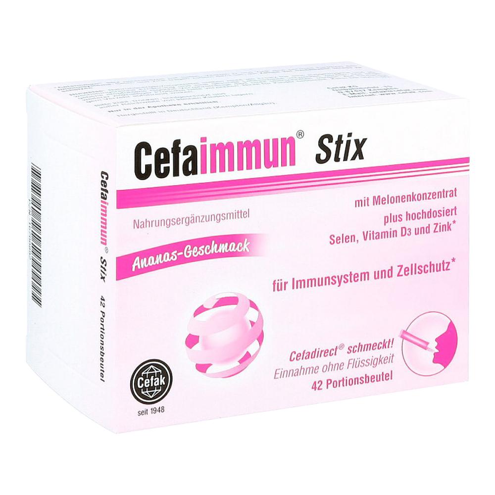 Wei&szlig;e Verpackung von Nahrungserg&auml;nzungsmitteln mit Ananas-Geschmack und pinken Details.