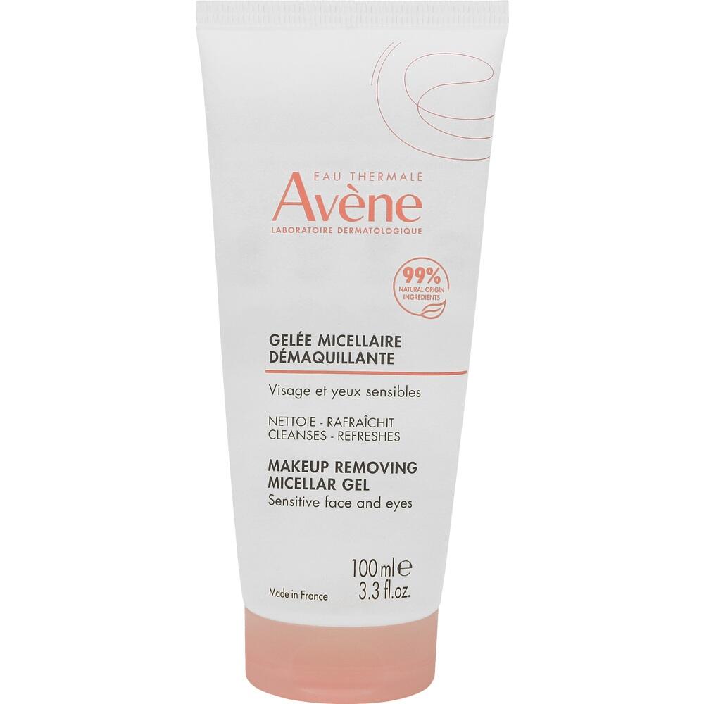 Tube mit Makeup-Entferner-Gel f&uuml;r empfindliche Haut und Augen.