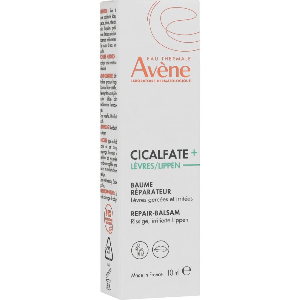 Eine wei&szlig;e Schachtel mit einem Lippenpflegeprodukt f&uuml;r trockene Lippen.