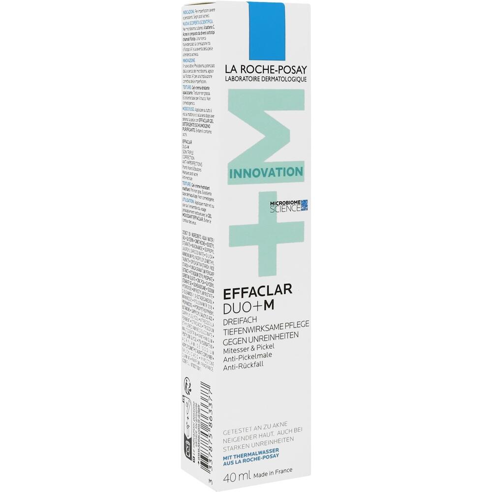 Eine wei&szlig;e Box mit blauem und gr&uuml;nem Design f&uuml;r eine Hautpflegecreme.