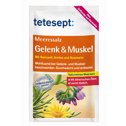 T&uuml;te mit Meersalz f&uuml;r Gelenk- und Muskelpflege mit Kr&auml;utern.